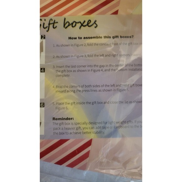 Craft Boxes 5x5 Pink / Red New 15pk - Picture 5 of 6